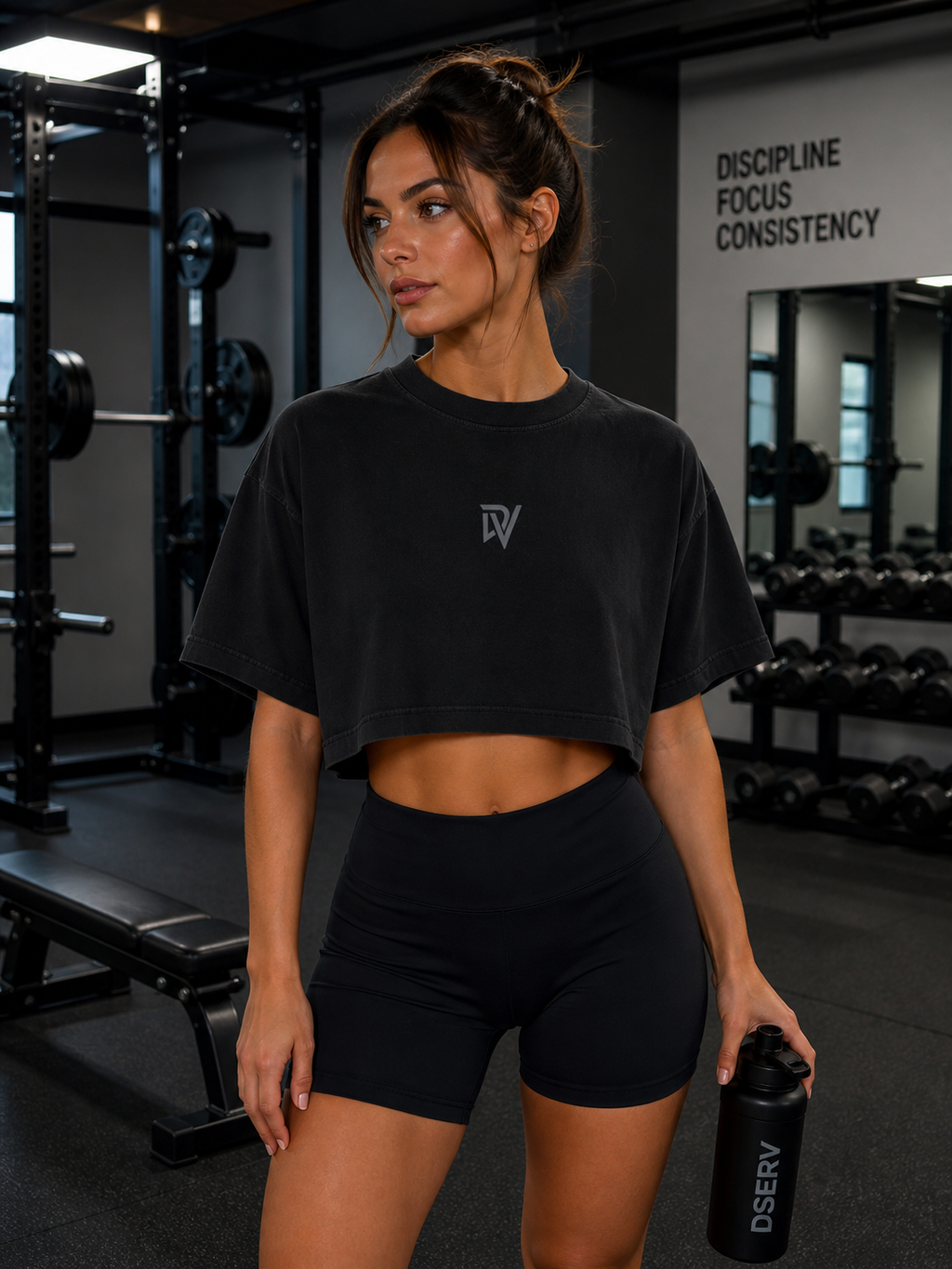 Cropped Oversized T-Shirt