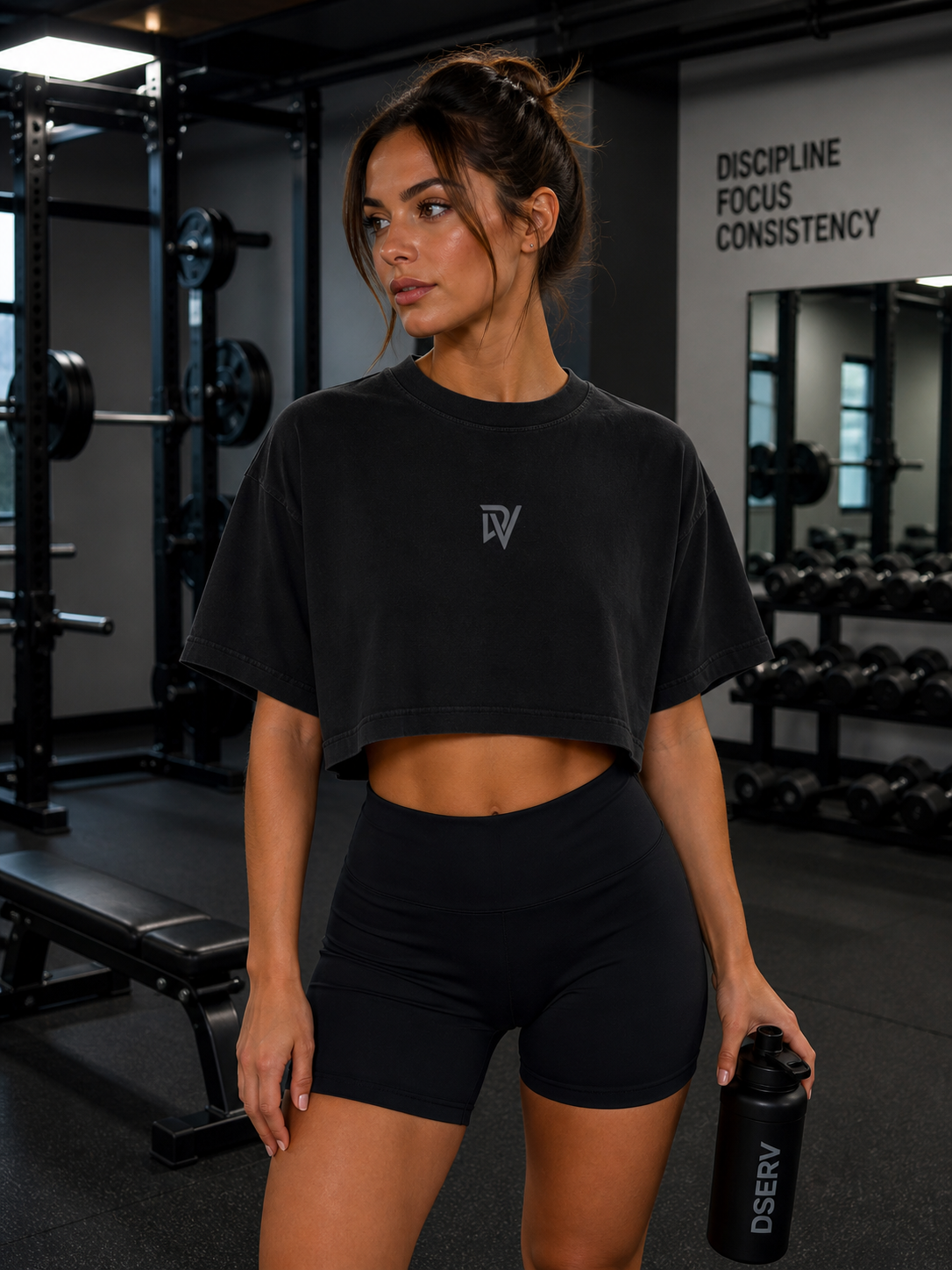 Cropped Oversized T-Shirt